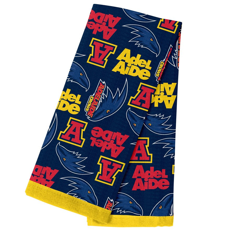 AFL Adelaide Crows Tea Towel - 40cm x 60cm