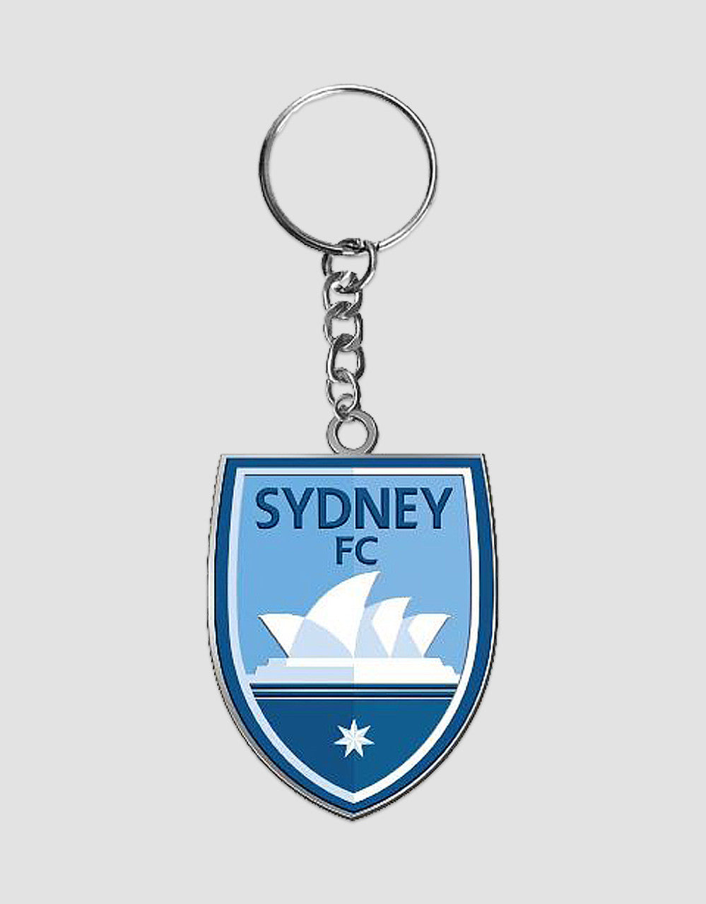 A-League Sydney FC Enamel Logo Keyring - Very High Quality