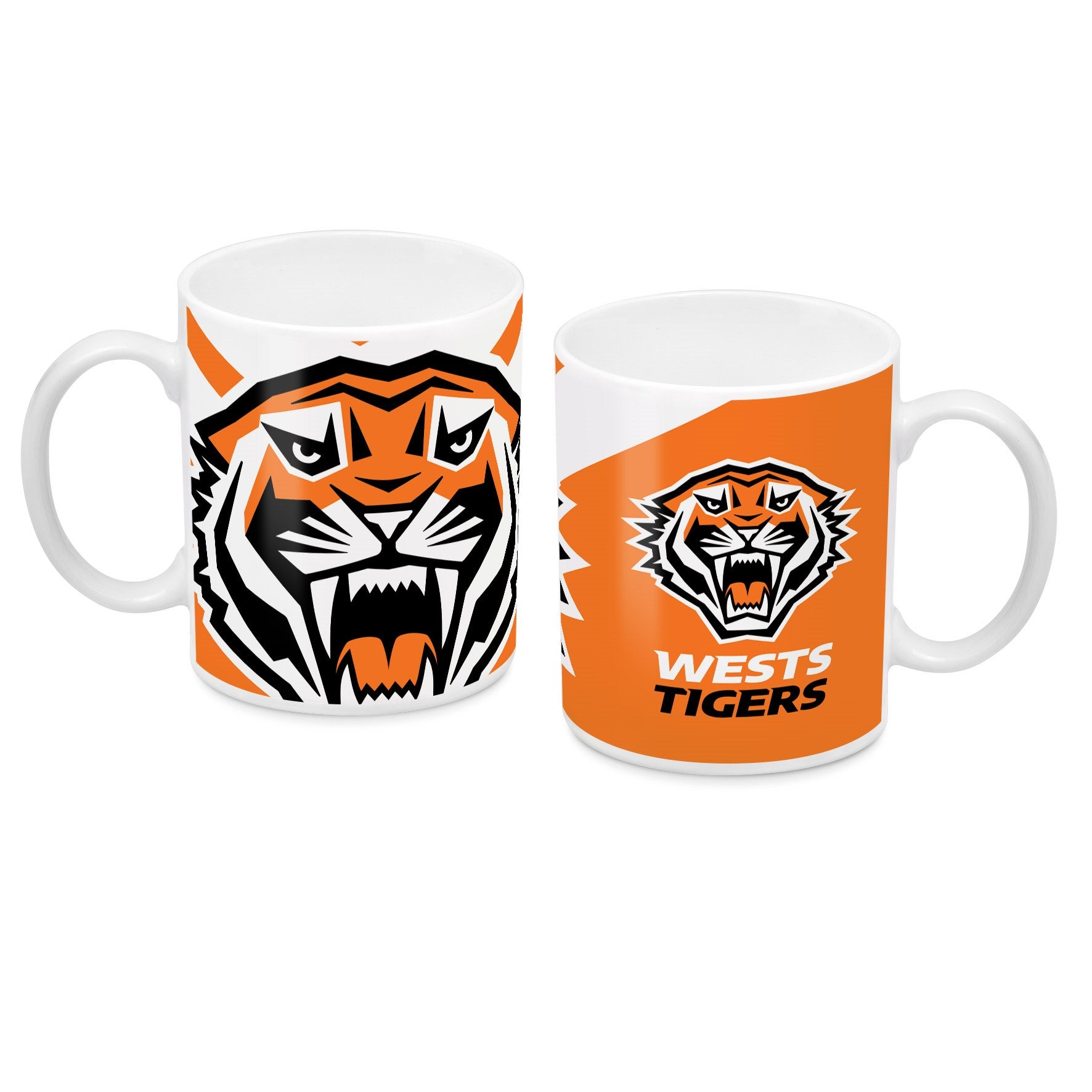 NRL Wests Tigers Ceramic Coffee Cup Mug