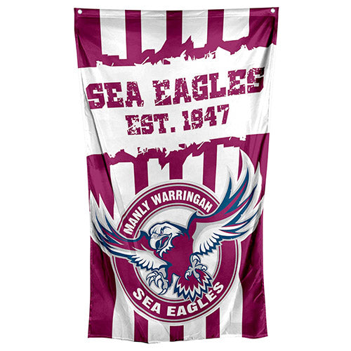 NRL Manly Sea Eagles Cape/Wall Flag - 90cm x 150cm