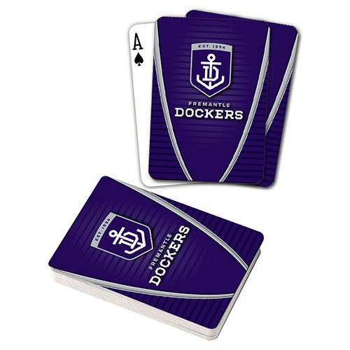 AFL Fremantle Dockers Playing Cards - Full Deck of Cards