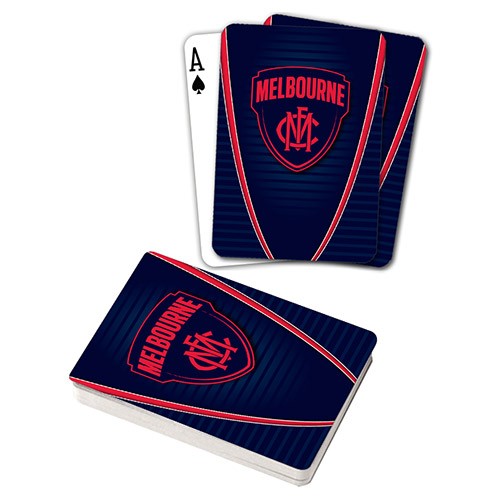 AFL Melbourne Demons Playing Cards - Full Deck of Cards