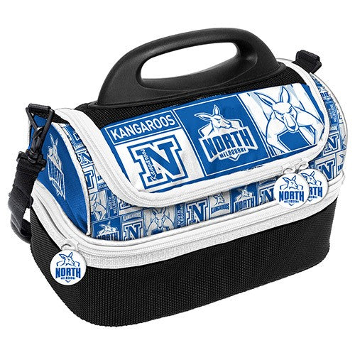 AFL North Melbourne Kangaroos Print Dome Cooler Bag - Insulated Lunch Box