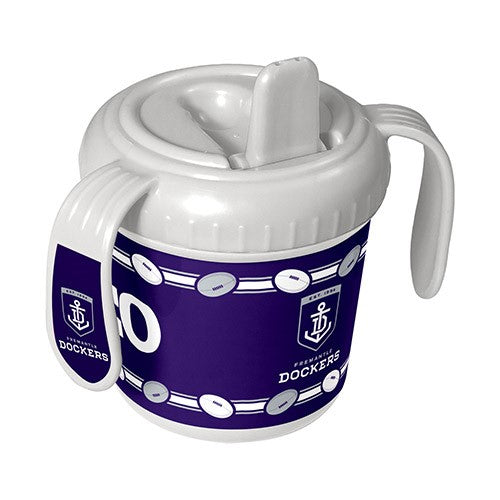 AFL Fremantle Dockers Baby Toddler Sipper Cup - With 2 easy grip handles