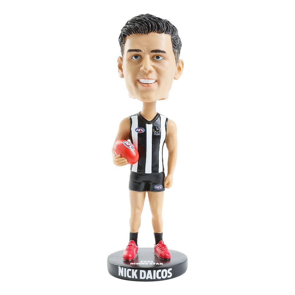 AFL Collingwood Magpies NICK DAICOS Bobblehead Collectable 18cm tall Statue Gift