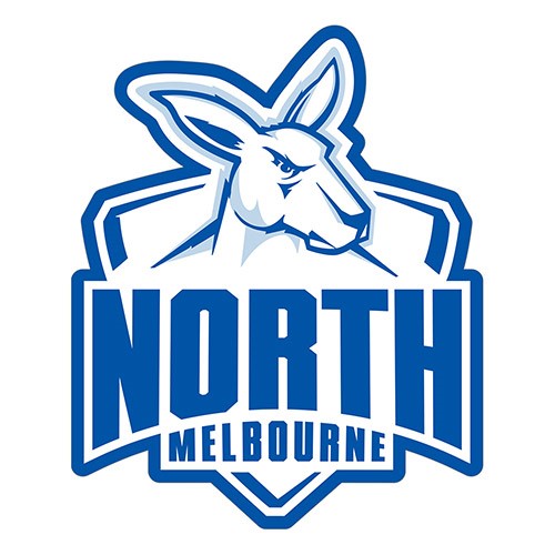 Official AFL Sticker North Melb Kangaroos Logo 19cm(H)x 16cm(W)-Tracked Delivery