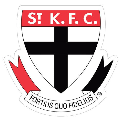 Official AFL Sticker St Kilda Saints Logo 19cm(H) x 20cm(W) - Tracked Delivery