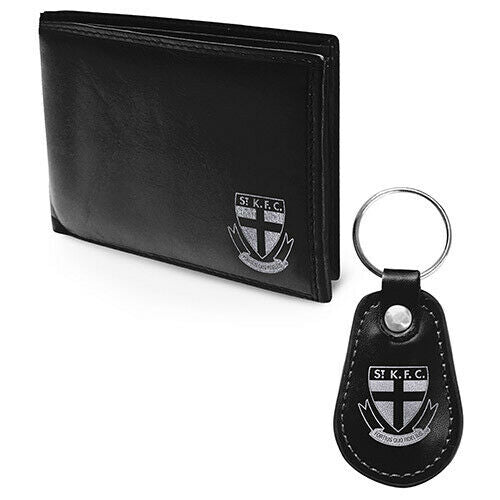 AFL St Kilda Saints PU Leather Wallet & Keyring Gift Pack