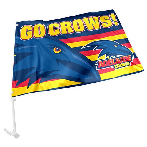 AFL Adelaide Crows - Car Flag - 49cm x 30cm