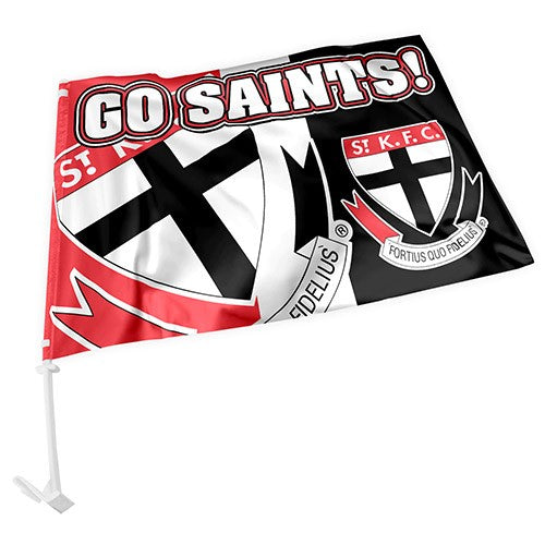 AFL St Kilda Saints - Car Flag - 49cm x 30cm