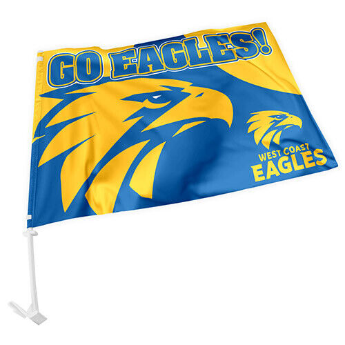 AFL West Coast Eagles - Car Flag - 49cm x 30cm