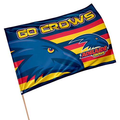 AFL Adelaide Crows - Game Day Flag - 90cm x 60cm