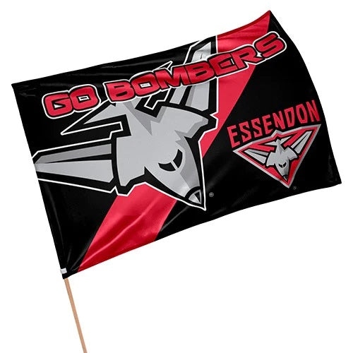 AFL Essendon Bombers - Game Day Flag - 90cm x 60cm