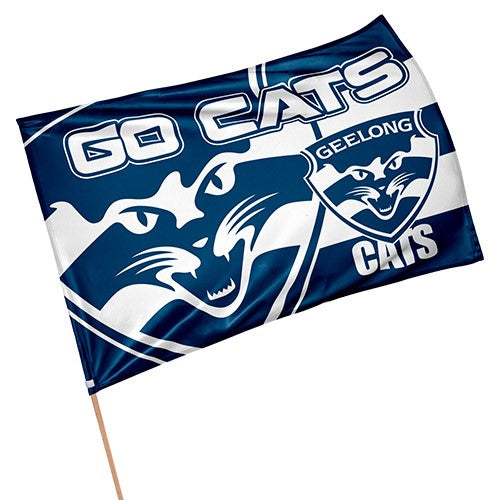 AFL Geelong Cats - Game Day Flag - 90cm x 60cm