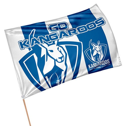 AFL North Melbourne Kangaroos - Game Day Flag - 90cm x 60cm