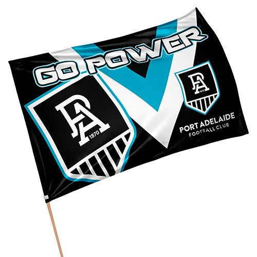 AFL Port Adelaide Power - Game Day Flag - 90cm x 60cm