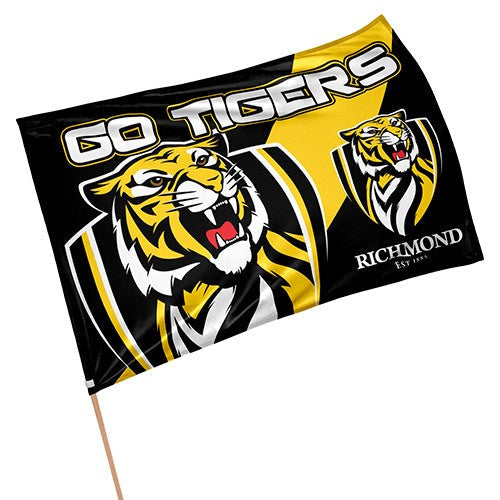 AFL Richmond Tigers - Game Day Flag - 90cm x 60cm