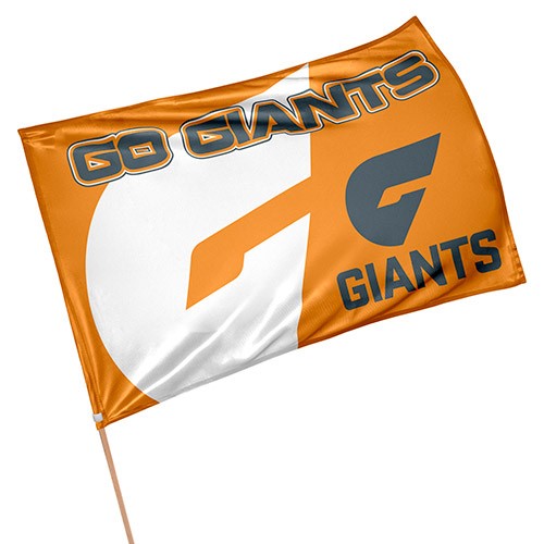 AFL Greater Western Sydney Giants - Game Day Flag - 90cm x 60cm