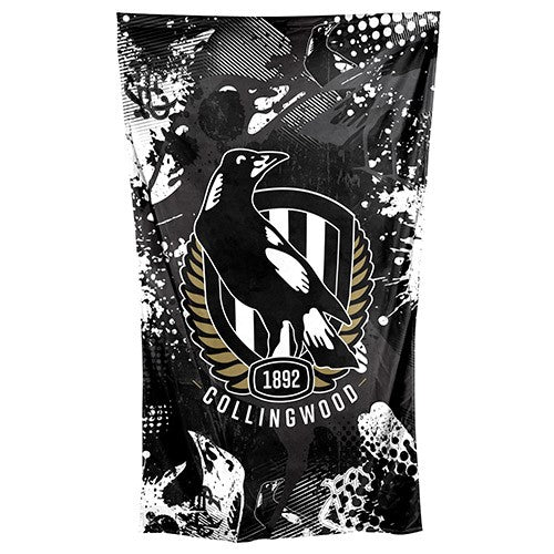 AFL Collingwood Magpies Cape/Wall Flag - 90cm x 150cm