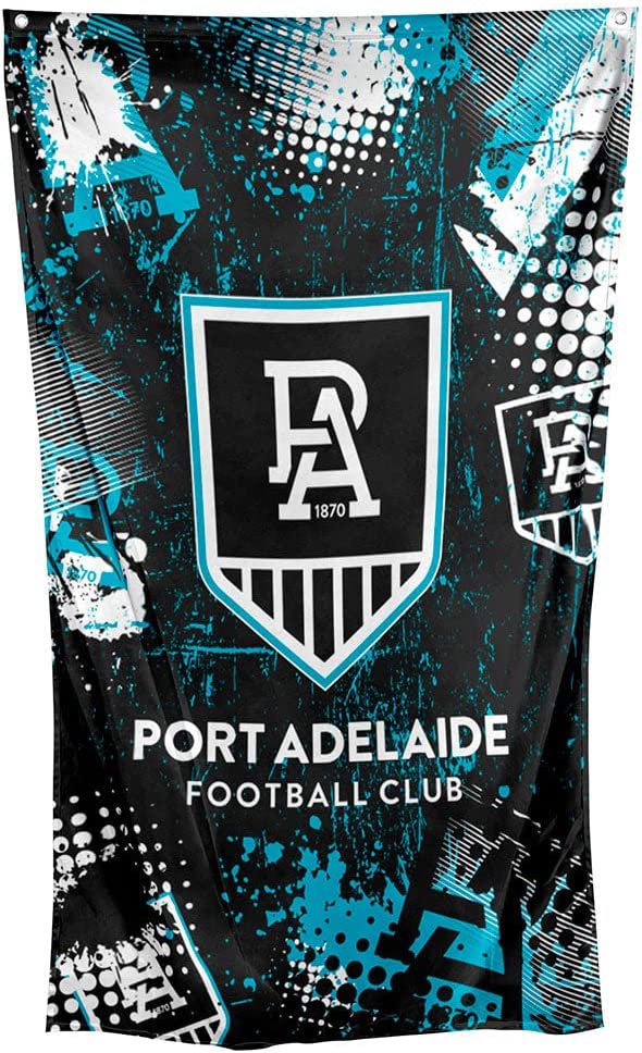 AFL Port Adelaide Power Cape/Wall Flag - 90cm x 150cm