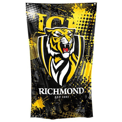 AFL Richmond Tigers Cape/Wall Flag - 90cm x 150cm