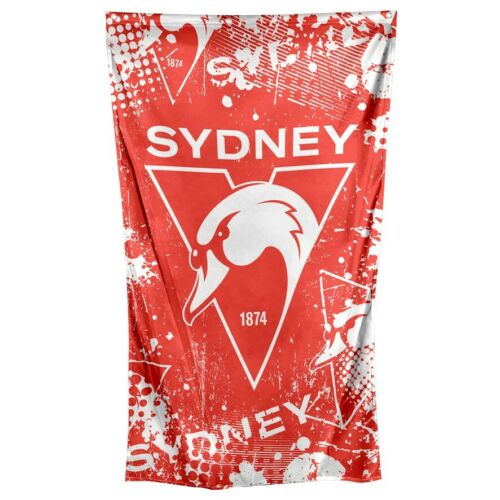 AFL Sydney Swans Cape/Wall Flag - 90cm x 150cm