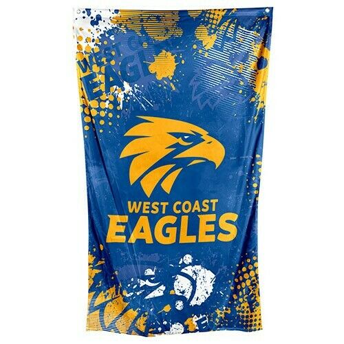 AFL West Coast Eagles Cape/Wall Flag - 90cm x 150cm