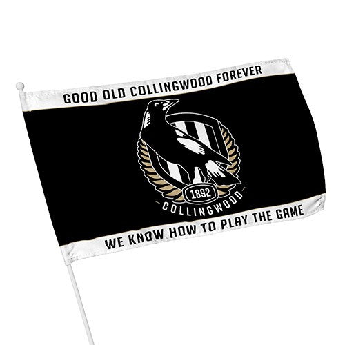 AFL Collingwood Magpies - Kids Flag - 48cm x 30cm