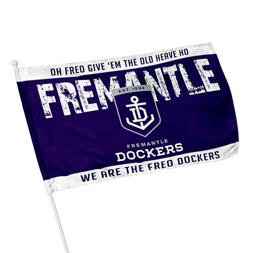 AFL Fremantle Dockers - Kids Flag - 48cm x 30cm