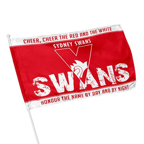 AFL Sydney Swans - Kids Flag - 48cm x 30cm