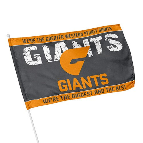 AFL Greater Western Sydney Giants - Kids Flag - 48cm x 30cm