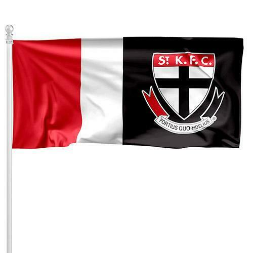 AFL St Kilda Saints - Large Flag Pole Style - 180cm x 90cm (Pole not included)