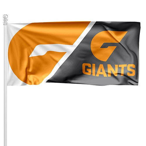 AFL Greater Western Sydney Giants - Large Flag Pole Style - 180cm x 90cm (Pole not included)