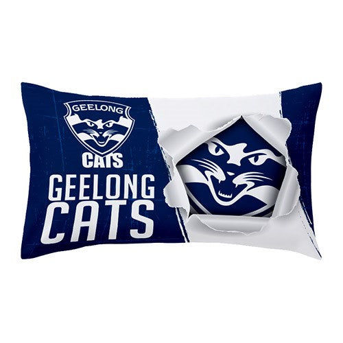 AFL Geelong Cats - Single Pillow case - 73cm x 48cm