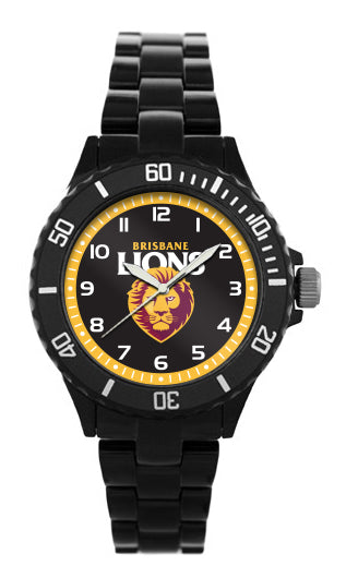 AFL Brisbane Lions Youth / Kids Watch - Star Series - Complete with Gift Box