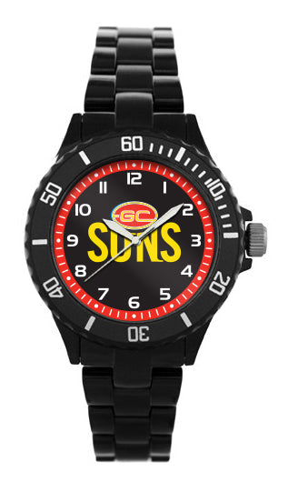 AFL Gold Coast Suns Youth / Kids Watch - Star Series - Complete with Gift Box