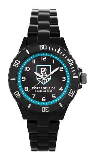 AFL Port Adelaide Power Youth / Kids Watch - Star Series -Complete with Gift Box