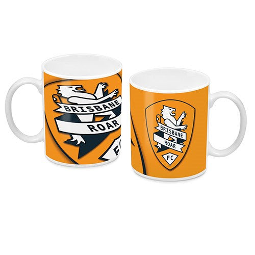 A-League Brisbane Roar Ceramic Coffee Mug Cup