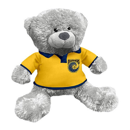 A-League Central Coast Mariners Plush Bear - Grey