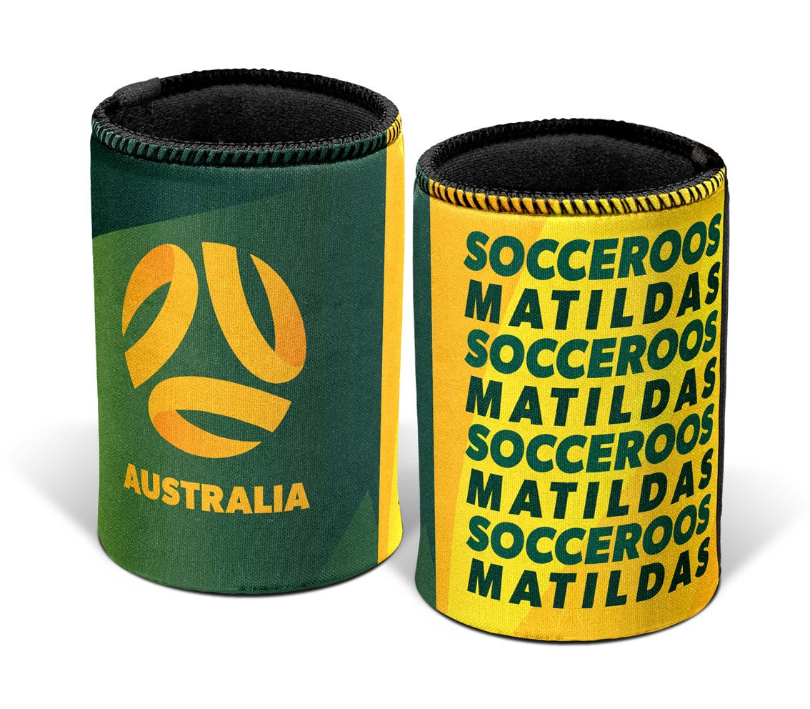 Socceroos / Matildas Team Australia Can Cooler - Gift Idea - Soccer