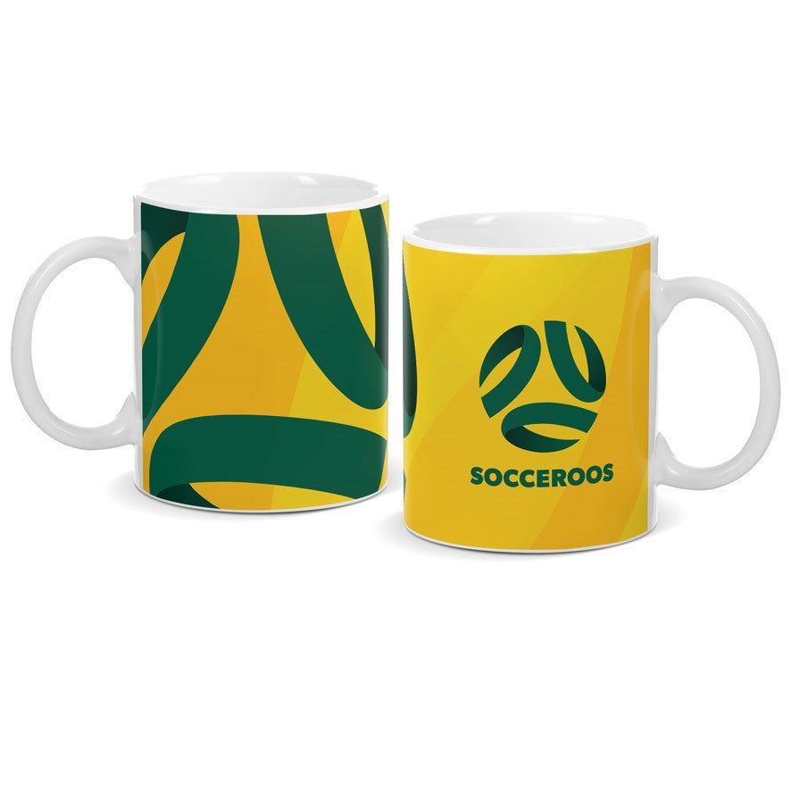 Australian Socceroos Ceramic Coffee Cup Mug - Gift Idea - Soccer