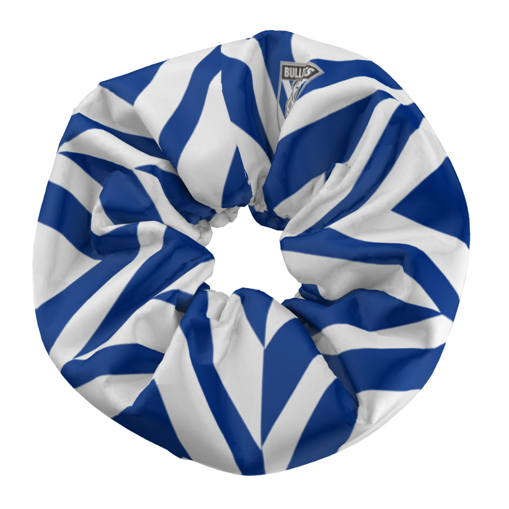 NRL Canterbury Bulldogs Hair Scrunchie - Official NRL Product - Hair Tie Band