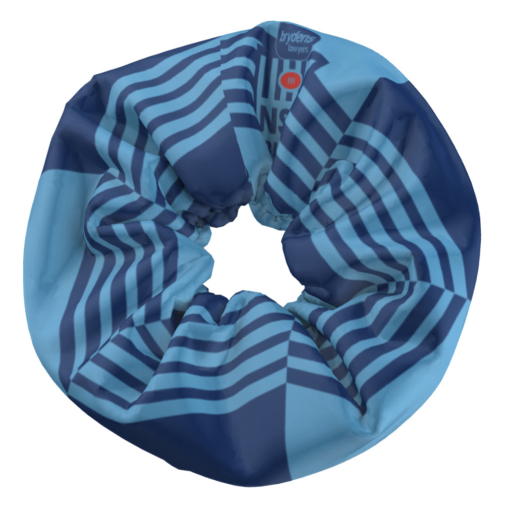 NRL NSW Origin Blues Hair Scrunchie - Official NRL Product - Hair Tie Band