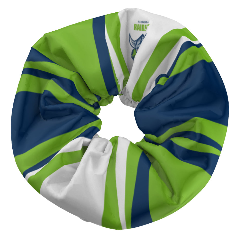 NRL Canberra Raiders Hair Scrunchie - Official NRL Product - Hair Tie Band