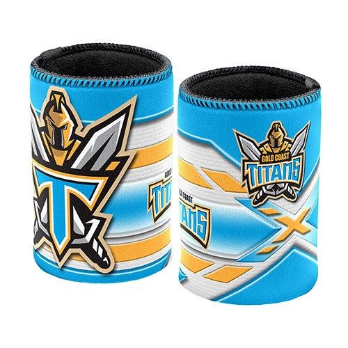 NRL Gold Coast Titans Can Cooler - Gift Idea