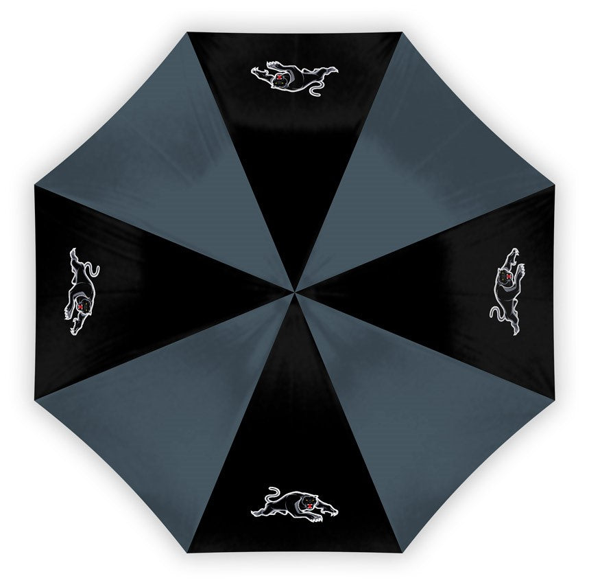 NRL Penrith Panthers Compact Umbrella - Glovebox Suitable - Gift idea