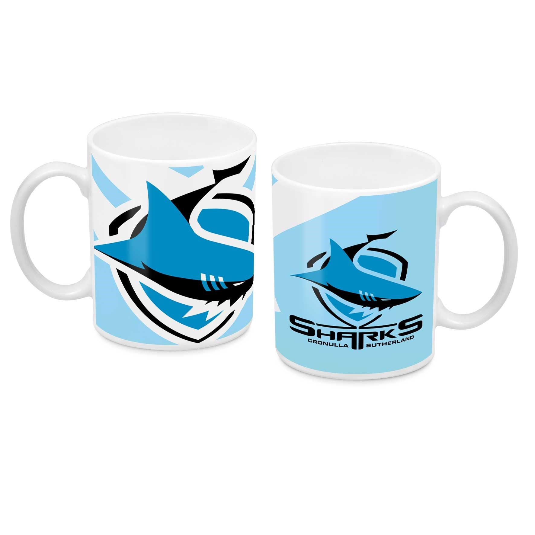 NRL Cronulla Sharks Ceramic Coffee Cup Mug