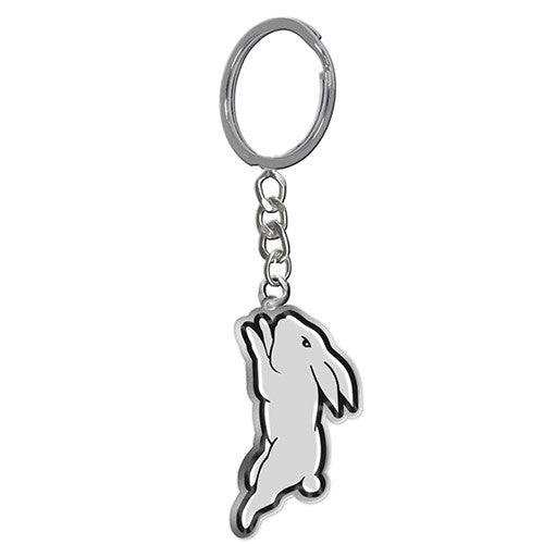 NRL South Sydney Rabbitohs Enamel Logo Keyring - Very High Quality