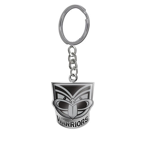 NRL New Zealand Warriors Enamel Logo Keyring - Very High Quality