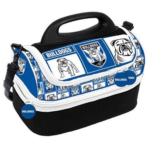 NRL Canterbury Bulldogs Print Dome Cooler Bag - Insulated Lunch Box for Work